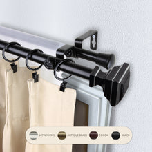 Load image into Gallery viewer, Eudora 13/16" Double Curtain Rod