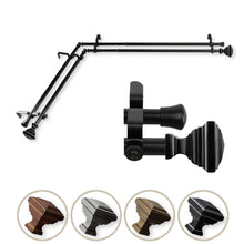 Load image into Gallery viewer, Eudora Double Corner Curtain Rod