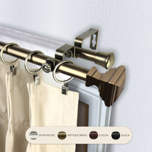 Load image into Gallery viewer, Eudora 13/16" Double Curtain Rod