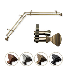 Load image into Gallery viewer, Eudora Double Corner Curtain Rod