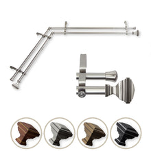 Load image into Gallery viewer, Eudora Double Corner Curtain Rod