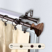 Load image into Gallery viewer, Eudora 13/16" Double Curtain Rod