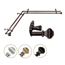 Load image into Gallery viewer, Marion Double Corner Curtain Rod
