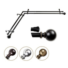 Load image into Gallery viewer, Jordana Double Corner Curtain Rod