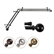 Load image into Gallery viewer, Arman Double Corner Curtain Rod