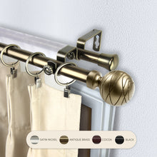Load image into Gallery viewer, Arman 13/16" Double Curtain Rod