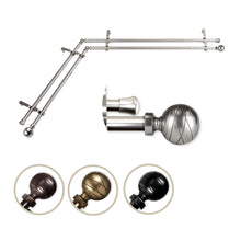 Load image into Gallery viewer, Arman Double Corner Curtain Rod
