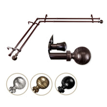 Load image into Gallery viewer, Arman Double Corner Curtain Rod