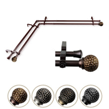 Load image into Gallery viewer, Celio Double Corner Curtain Rod