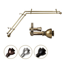 Load image into Gallery viewer, Alma Double Corner Curtain Rod