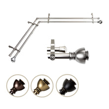 Load image into Gallery viewer, Alma Double Corner Curtain Rod