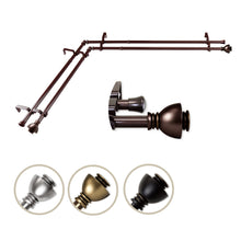 Load image into Gallery viewer, Alma Double Corner Curtain Rod