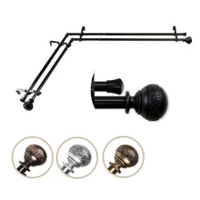 Load image into Gallery viewer, Naomi Double Corner Curtain Rod