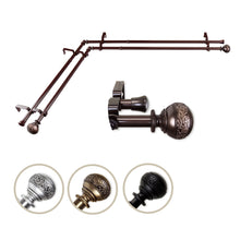 Load image into Gallery viewer, Naomi Double Corner Curtain Rod