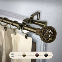 Load image into Gallery viewer, Leanette 13/16" Double Curtain Rod