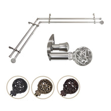 Load image into Gallery viewer, Leanette Double Corner Curtain Rod