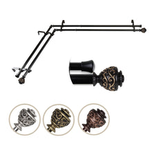 Load image into Gallery viewer, Eleanor Double Corner Curtain Rod