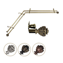 Load image into Gallery viewer, Eleanor Double Corner Curtain Rod