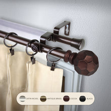 Load image into Gallery viewer, Christiano 13/16" Double Curtain Rod