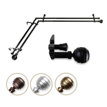 Load image into Gallery viewer, Poise Double Corner Curtain Rod