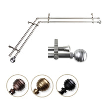 Load image into Gallery viewer, Poise Double Corner Curtain Rod