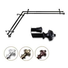 Load image into Gallery viewer, Sierra Double Corner Curtain Rod