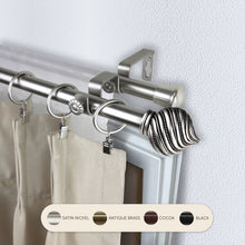 Load image into Gallery viewer, Bisque 13/16" Double Curtain Rod