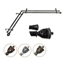 Load image into Gallery viewer, Arielle Double Corner Curtain Rod