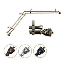 Load image into Gallery viewer, Arielle Double Corner Curtain Rod