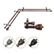 Load image into Gallery viewer, Arielle Double Corner Curtain Rod