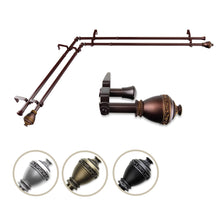 Load image into Gallery viewer, Amelie Double Corner Curtain Rod