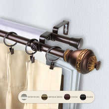 Load image into Gallery viewer, Amelie 13/16" Double Curtain Rod