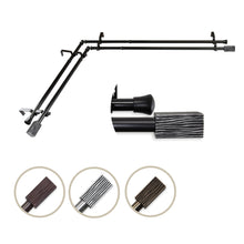 Load image into Gallery viewer, Alder Double Corner Curtain Rod