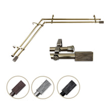 Load image into Gallery viewer, Alder Double Corner Curtain Rod