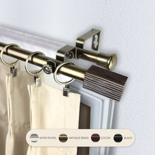 Load image into Gallery viewer, Alder 13/16" Double Curtain Rod