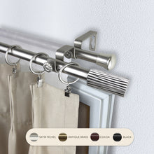 Load image into Gallery viewer, Alder 13/16" Double Curtain Rod