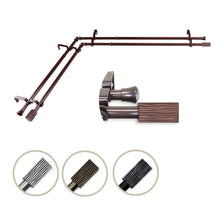 Load image into Gallery viewer, Alder Double Corner Curtain Rod