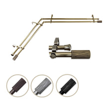 Load image into Gallery viewer, Cedar Double Corner Curtain Rod