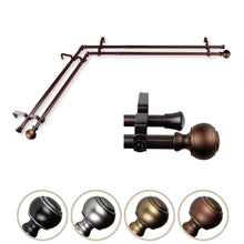 Load image into Gallery viewer, Jaylin Double Corner Curtain Rod