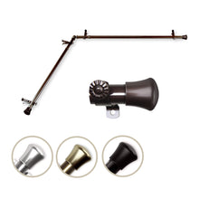 Load image into Gallery viewer, Basic 13/16" Single Corner Curtain Rod