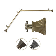 Load image into Gallery viewer, Trumpet Single Corner Curtain Rod