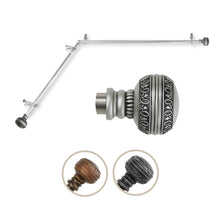 Load image into Gallery viewer, Ornament Single Corner Curtain Rod