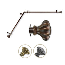 Load image into Gallery viewer, Flair Single Corner Curtain Rod