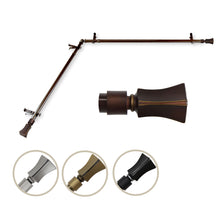 Load image into Gallery viewer, Fort Single Corner Curtain Rod
