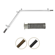 Load image into Gallery viewer, Threaded Single Corner Curtain Rod