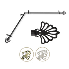 Load image into Gallery viewer, Fan Single Corner Curtain Rod