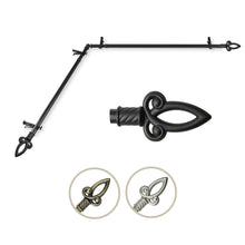 Load image into Gallery viewer, Spire Single Corner Curtain Rod