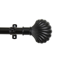 Load image into Gallery viewer, Scallop 13/16" Single Curtain Rod