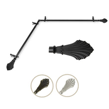 Load image into Gallery viewer, Fin Single Corner Curtain Rod