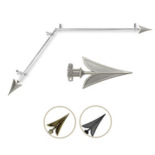 Load image into Gallery viewer, Alpha Single Corner Curtain Rod